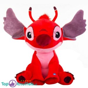 Leroy – Disney Lilo & Stitch Plush Toy (Red) + Geluid 45 cm