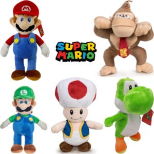 Super Mario Bros Plush Toy Familie Set 30 cm (5 stuks)