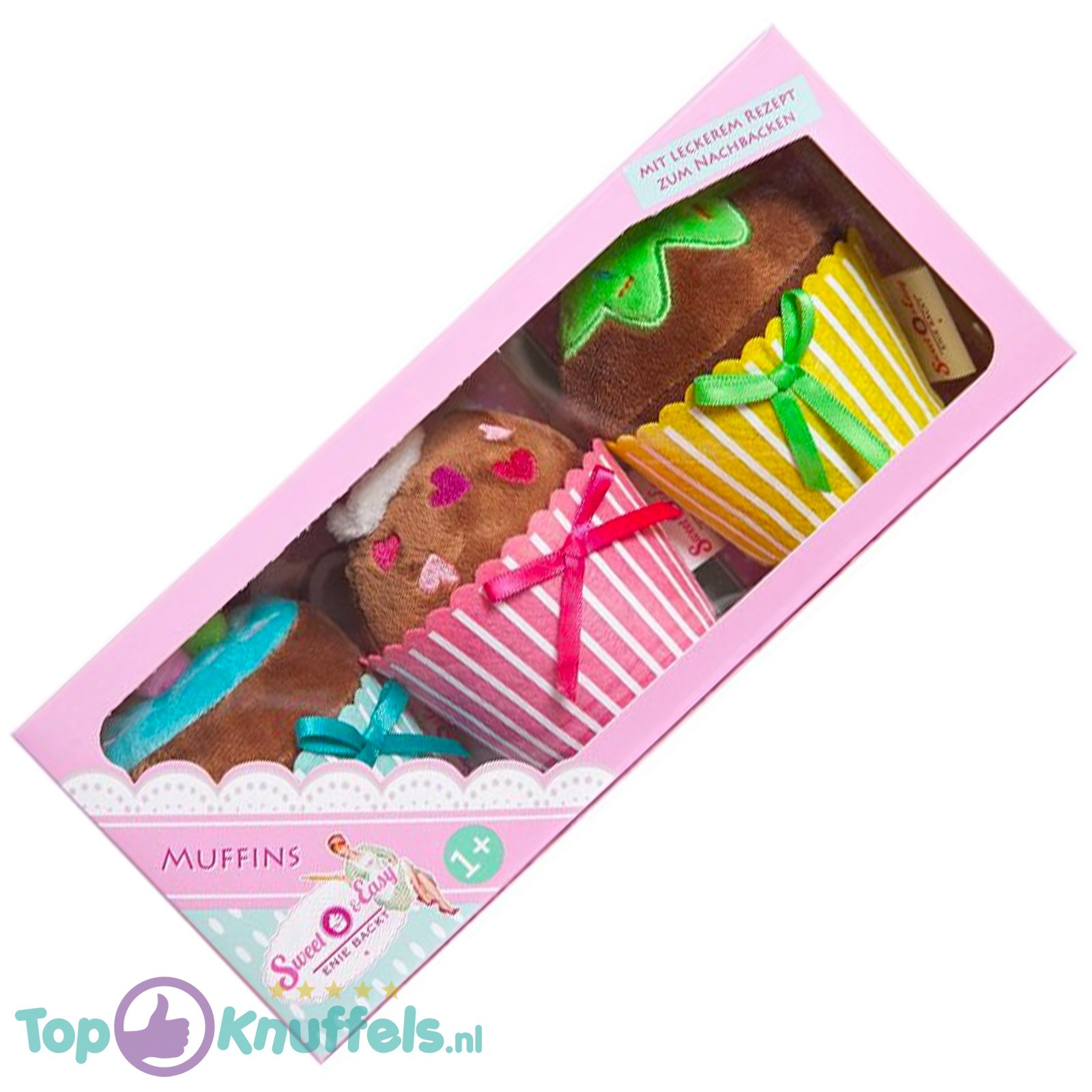 Sweet & Easy Plush Toy Muffins 10×23 cm