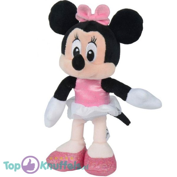 Minnie Mouse (Prinses Tutu) Disney Junior Plush Toy 20 cm