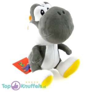 Yoshi Grijs – Super Mario Bros Plush Toy 19 cm