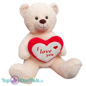Teddy Bear Bobo Plush Toy White XXL 120 cm
