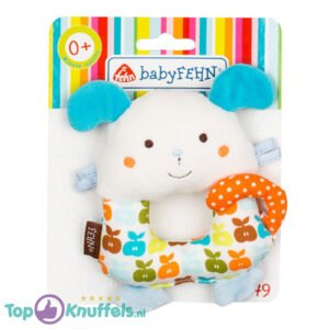 Babyfehn Rammelaar (White) 12 cm + Plush Toy Vingerpop (10 cm)