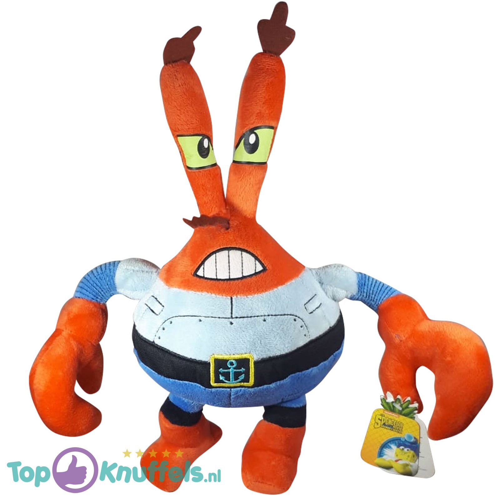 Pluche The Spongebob Squarepants Movie – Meneer Krabs Plush 35cm