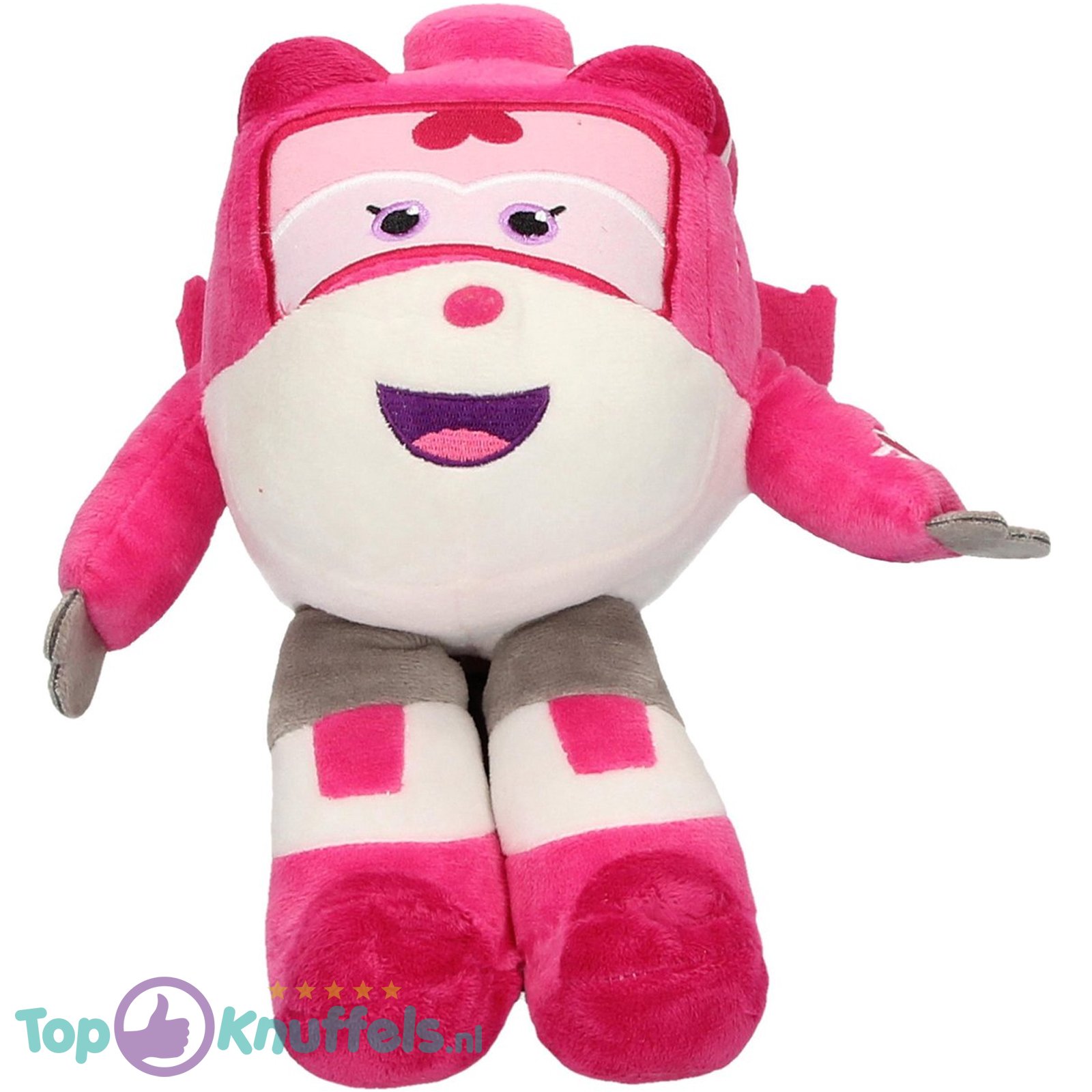 Dizzy (Pink) Super Wings Plush Toy 30 cm