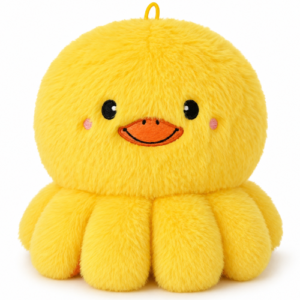 Octopus Eend Kawaii Plush Toy 22 cm
