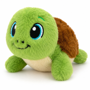 Schildpad Green/Brown Plush Toy 18 cm