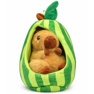Capibara in Watermeloen Plush Toy 25 cm