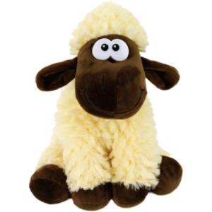 Sheep (Brown/White) Sitting Plush Toy 30 cm