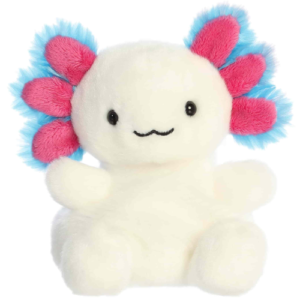 Palm Pals Whitete Axolotl Plush Toy 15 cm