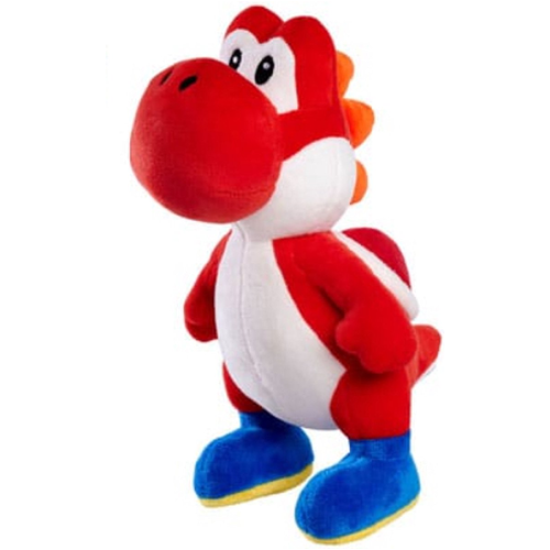 Yoshi Red – Super Mario Bros Plush Toy 28 cm
