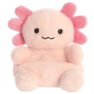 Palm Pals Pink Axolotl Plush Toy 15 cm