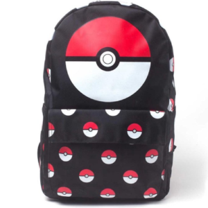 Pokémon Pokéball Schooltas Rugtas