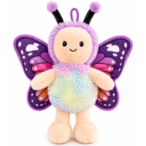Vlinder Purple Plush Toy 20 cm