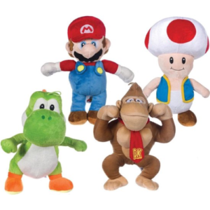 Super Mario Bros Mini Plush Toy Set 18 cm