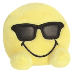 Palm Pals Zonnebril Smiley Plush Toy 15 cm