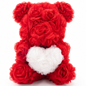 PinknBear Teddy Bear Red Plush Toy 30 cm