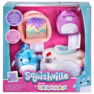 Weekend Trip Squishville Squishmallows Plush Toy (4 delig) 20 cm