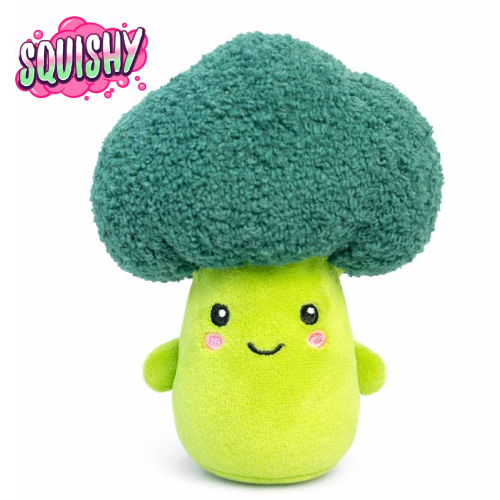 Broccoli Mini Squishy Plush Toy 12 cm