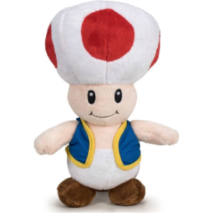 Pluche Mario Bros Plush Toad 30 cm