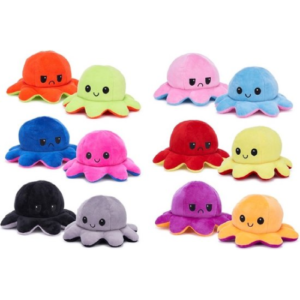 Octopus Mood Plush Toy (Willekeurige Kleur) 15 cm