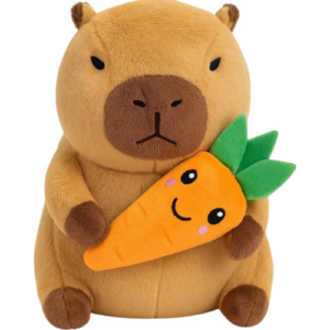 Capibara Whiteh Wortel Plush Toy 25 cm