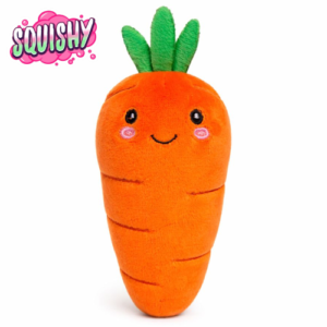 Wortel Mini Squishy Plush Toy 12 cm
