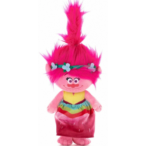 Poppy Regenboog Jurk – Trolls Plush Toy 40 cm