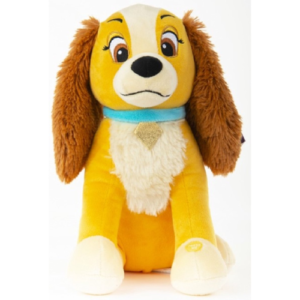 Lady en de Vagebond Whiteh Geluid Disney Plush Toy 20 cm