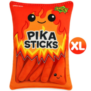 Snack Zakje Whiteh Spicy Peper Sticks Plush Toy XL 50 cm