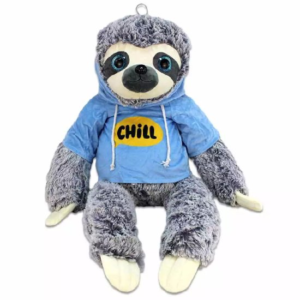 Luiaard Whiteh Hoodie (Blue) Plush Toy 36 cm