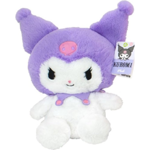 Kuromi (Purple) Hello Kitty Fluffy Plush Toy 35 cm