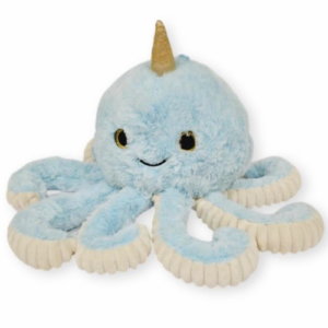 Octopus (Blue) Kawaii Plush Toy 25 cm