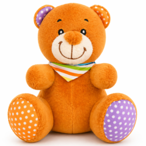 Teddy Bear Sitting Plush Toy Dier 16 cm