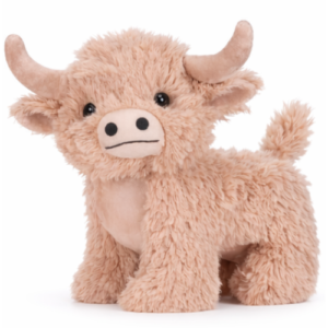 Schotse Hooglander Plush Toy Cow (Beige) 25 cm