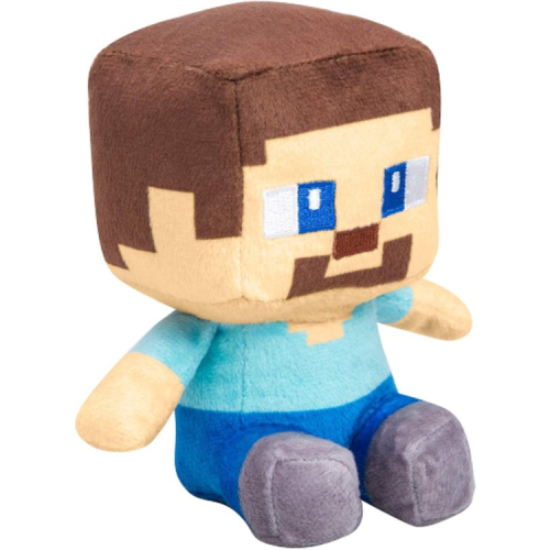 Steve Sitting Minecraft Plush Toy 24 cm