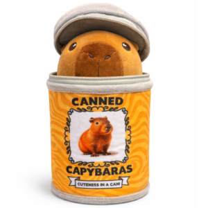 Capibara (Brown) in Blik Squishy Plush Toy 20 cm