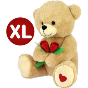 Teddy Bear Whiteh Rode Pinkn Plush Toy 50 cm