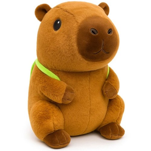 Capybara Whiteh Backpack Plush Toy XL 45 cm – Capibara