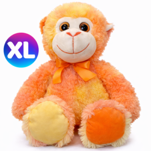 Monkey (Pastel Kleuren) Plush Toy Dier XL 50 cm