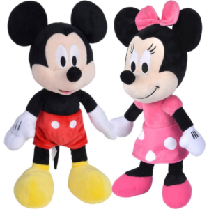 Mickey en Minnie Mouse Disney Plush Toy Set 20 cm