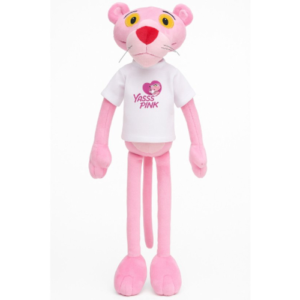 Pink Panther White T-Shirt Plush Toy 55 cm