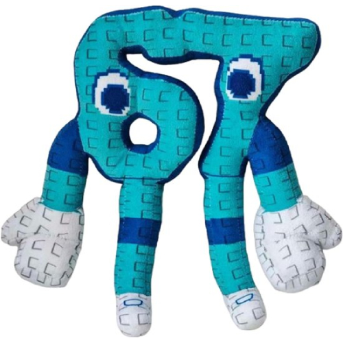 Six-Seven (67) Steal a Brainrot Roblox Plush Toy 25 cm – TikTok Plush Toys – Zes Zeven