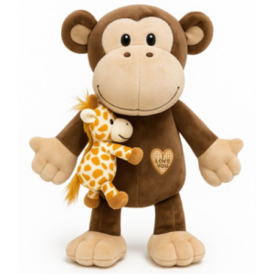Monkey Whiteh Mini Giraffe Plush Toy Dier 30 cm