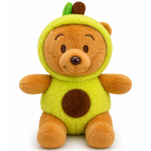 Teddy Bear Winky in Avocado Onesie Plush Toy 25 cm