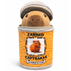 Capibara (Beige) in Blik Squishy Plush Toy 20 cm