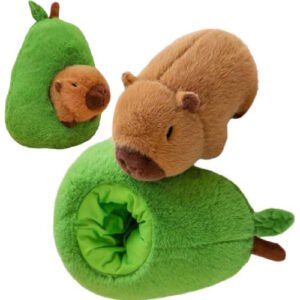 Capibara in Peer Plush Toy 32 cm – Capybara Whiteh Fruit