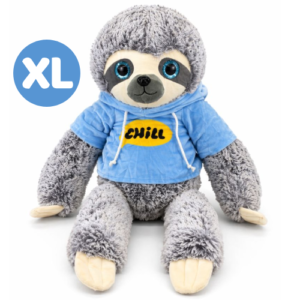 Luiaard Whiteh Hoodie Plush Toy XL 85 cm