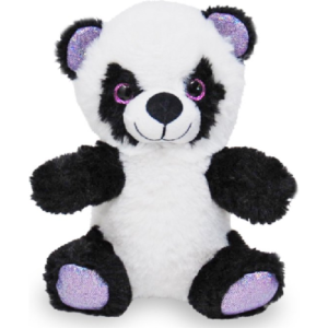 Panda Whiteh Glitters (Purple) Plush Toy 18 cm