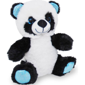 Panda Whiteh Glitters (Blue) Plush Toy 18 cm